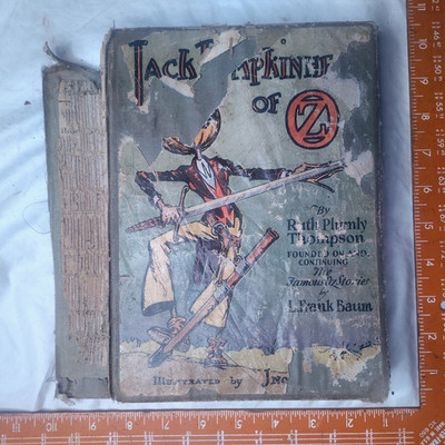Jack Pumpkinhead of Oz by Ruth Plumly Thompson 1929 Reilly & Lee FIRST EDITION