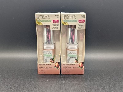 Physicians Formula Organic Wear Sculpting Bronzer Mocha PF11070 NEW 2-pack