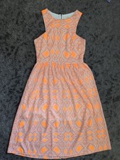 Everly Sleeveless Geometric Print Dress