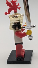 LEGO Castle Kingdoms Lion King Minifigure - cas486 - Set 7188