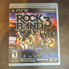 Rock Band 3 (PS3) Complete w/ Disc, Case, Insert & Manual Included