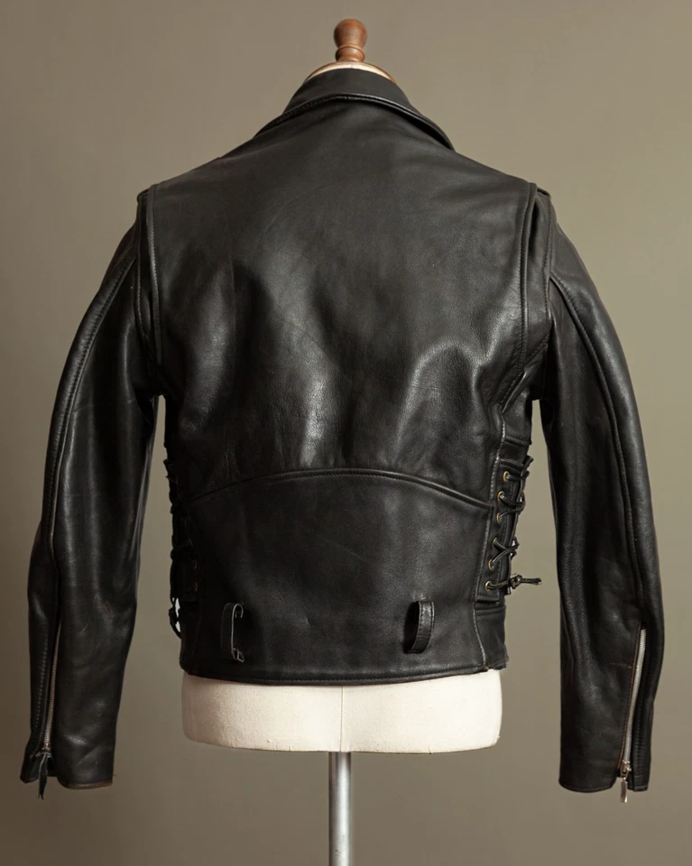 Vintage Excelled D-Pocket Biker Jacket - Image 4 of 4