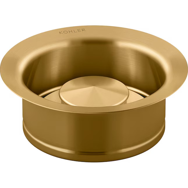 KOHLER 4.44-in Vibrant Brush Moderne Brass Garbage Disposal Stopper R11352-C-2MB