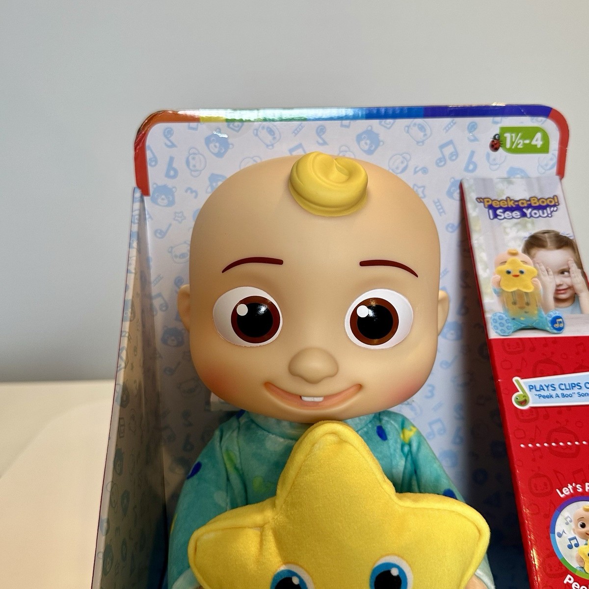 CoComelon Peek-A-Boo JJ Interactive Plush Figure 50589 | eBay