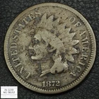 1872 Indian Head Copper Cent 1C