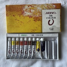Maries Ölfarbenfarben Vintage 9er Set im Ori...