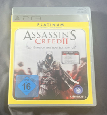 Ubisoft Assassin's Creed II Game of the Year Edition PS3 PAL USK 16 Platinum
