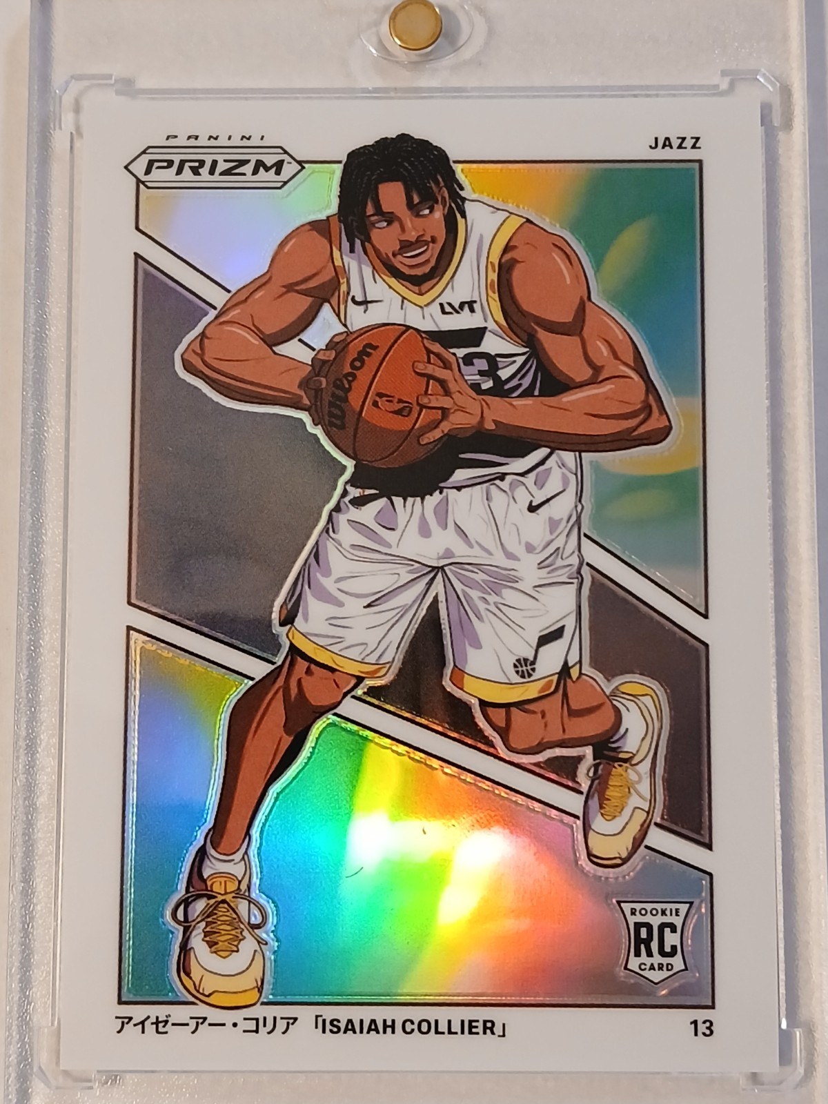 2024 Panini Prizm Isaiah Collier Manga RC #2 SSP Case Hit
