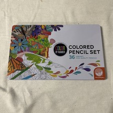 Artist Quality Colored Pencil Set MindWare 36 Vibrant Colors, Art Supplies