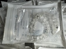 50 USED INVISALIGN Teeth Aligners,Clear Braces, Retainers, Arts  Craft Projects