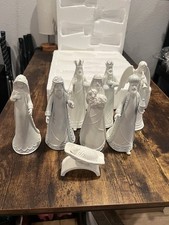 Vintage Roman, Inc. 8 Piece Christmas Nativity Set 7” Abbi Brown