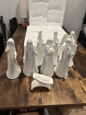 Vintage Roman, Inc. 8 Piece Christmas Nativity Set 7” Abbi Brown