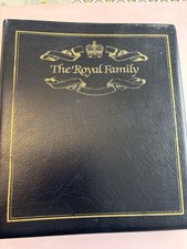 Queen Elizabeth II 40th Anniversary Stamp first day covers coins album vintage 