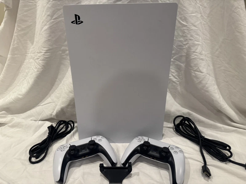 Sony PS5 disc edition 825GB with two DualSense controllers