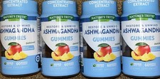  4 Nature's Truth ASHWAGANDHA Gummies TROPICAL 60 ea  240 Exp 1/26 FAST SHIP