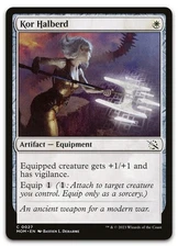 Kor Halberd #27 (NM) March of the Machine MOM Magic MTG