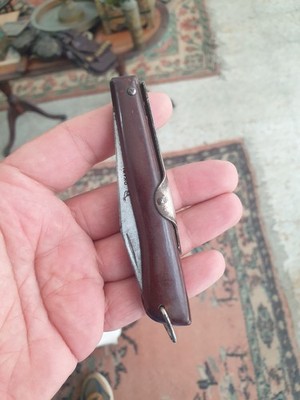 VINTAGE made in GERMANY OKAPI STAR & MOON  FOLDING POCKET
