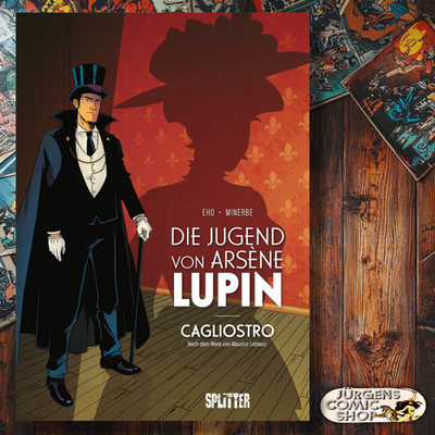 Die Jugend von Arsène Lupin - Cagliostro - Splitter Verlag - Hardcover - Comic