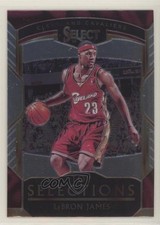2018-19 Panini Select Top Selections LeBron James #4 0rf