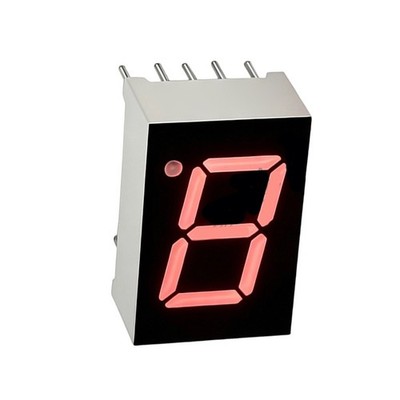 1 Ziffer rote LED Anzeigeröhre 0,3 0,39 0,5 für DIY Digitaluhr Bau