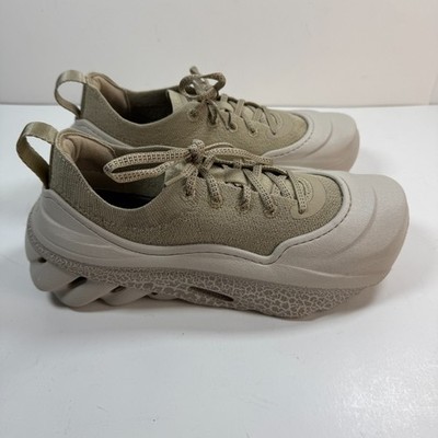 Crocs Echo Surge Crackle Bark Beige Knit Sneaker 211560-0IP Mens 6 / Womens 8