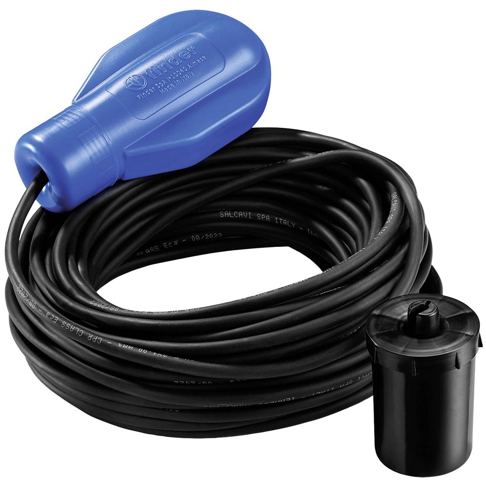 Finder float Switch 20m cable IP68 10A 45°C 10 BAR