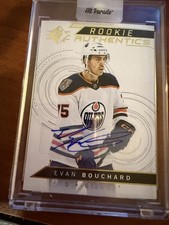 2018-19 SP - Rookie Authentics Evan Bouchard #104 Autographs (AU, RC)