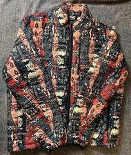 Hawke & Co Pro Performance Puffer Jacket Men’s Large Aztec Bandana 