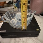 Vintage Beautiful 1930's Opalescent Fry Juice Reamer Bowl 8" Spout to Handle — photo 4