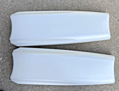 CIK 2012/17 Freeline PAIR side pod for racing  go kart WHITE BLOW OUT