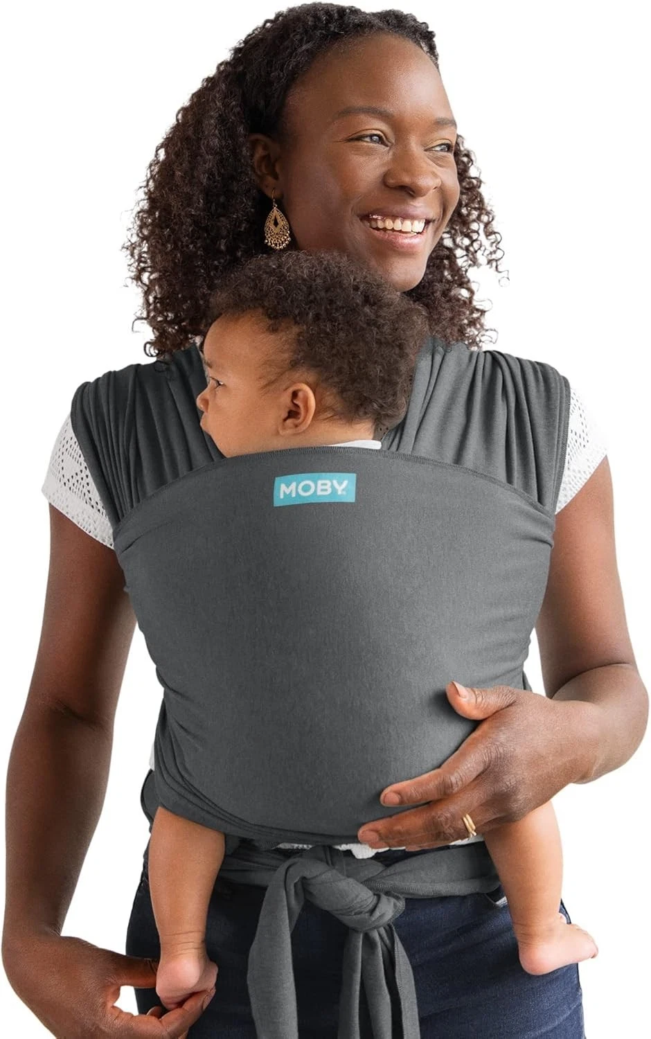 Moby Wrap Baby Sling Carrier Newborn to Toddler Element Baby Wrap Adjustable