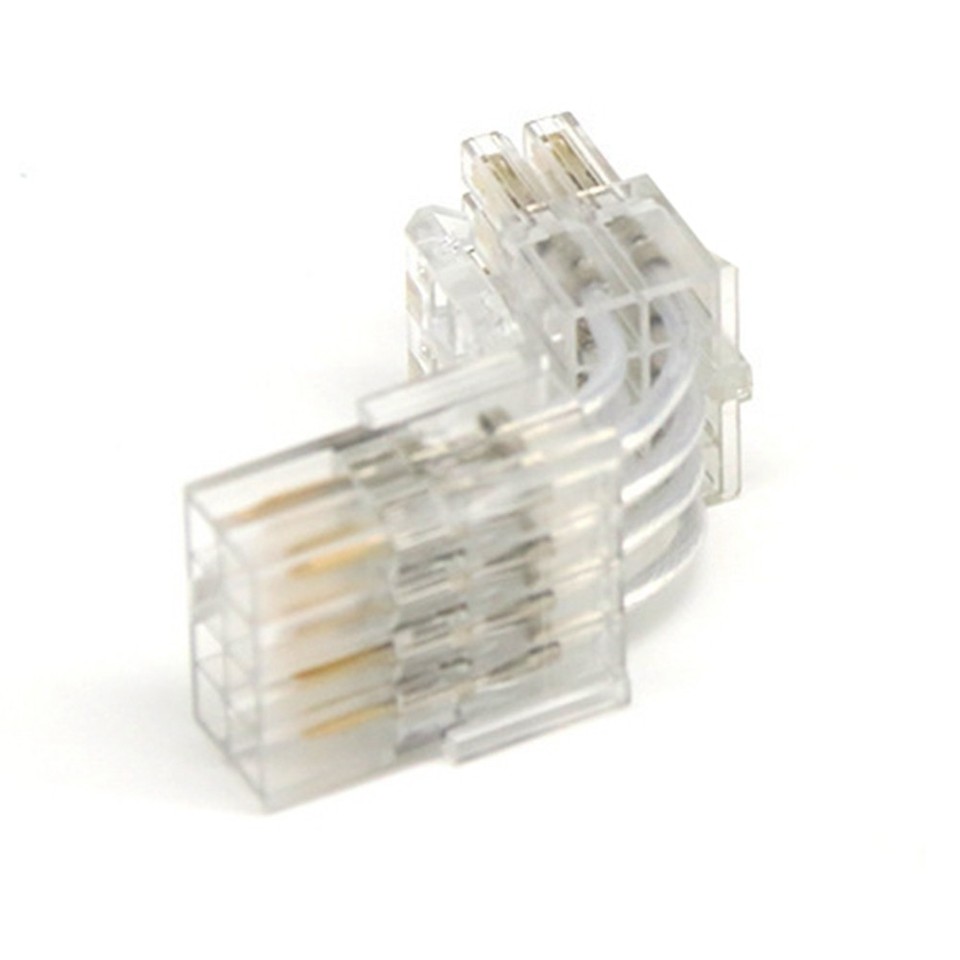 8Pin Female to Male 90 Degree Adapter (4+4)Pin Adapter for CPU ...