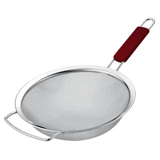 Versatile 9" Fine Mesh Strainer with Comfort Grip Handle - Lifetime