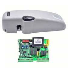 ATTUATORE MOTORE PER PORTA BASCULANTE BOX GARAGE 230V CON CENTRALE QUADRO BAZER