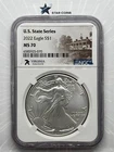 2022 Silver Eagle NGC MS70 U.S. State Series Virginia