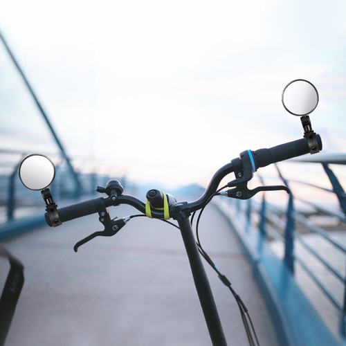 2 Stück Rückspiegel für Fahrräder 360° verstellbar Leichtbauweise - Bild 3 von 9