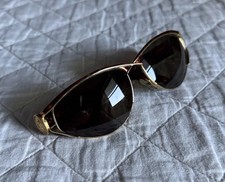 Vintage Laura Biagiotti Sunglasses - Tortoise Shell  Gold Accent Frames