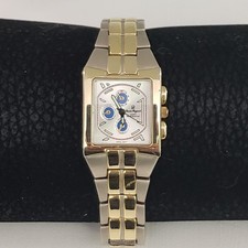 Charles Raymond Gold & Silver Tone Tank Watch