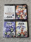 .hack dot Hack Parts 1-4 Outbreak Quarantine CIB W DVDs And Reg Cards PS2 GREAT!