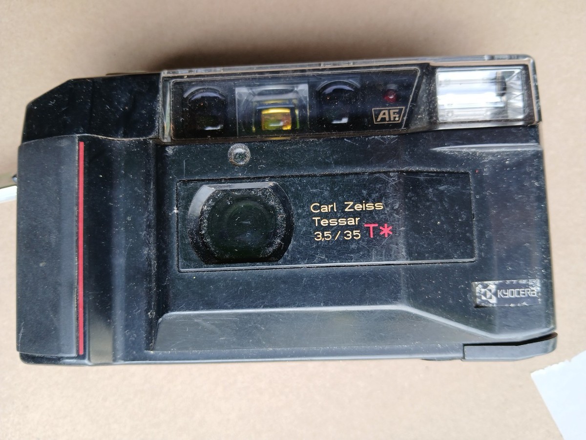 [良品] Kyocera TD Carl Zeiss Tessar F3.5 KYOCERA TD T2 D Carl Zeiss Tessar T* 35mm F3.5 From JAPAN