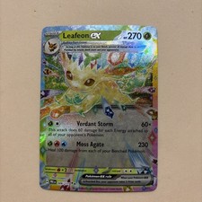 Leafeon ex #6 Prices | Pokemon Prismatic Evolutions | Pokemon Cards