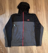 The North Face Men s Black Gray Red Full Zip ...
