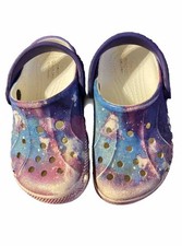 Crocs Toddler Galaxy Purple Tie-Dye Size C8