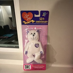 I Love Lucy 50th Anniversary Plush Bear Doll Classic Collectible Figure