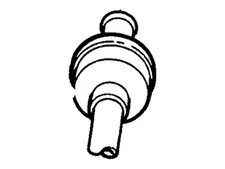 Genuine Ford Secondary Air Injection Pump Check Valve F3TZ-9A487-C