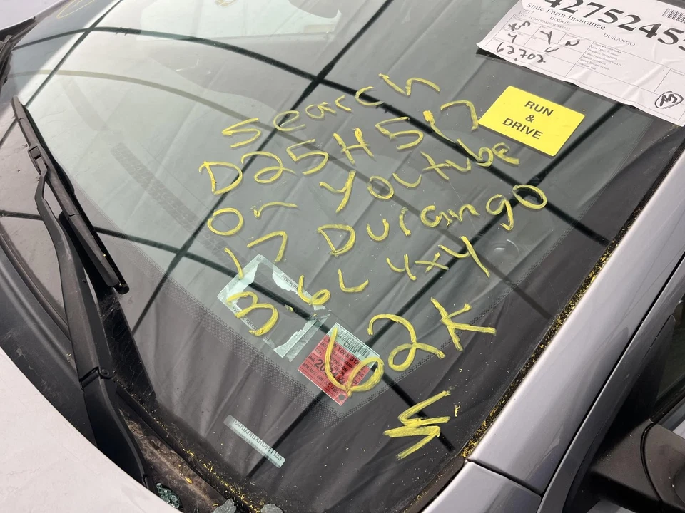 Volante usado se adapta a: Dodge Durango 2017 grado A Foto 3 de 4