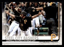 2019 Topps Update #US251 Josh Bell / Francisco Cervelli / Starling Marte Pirates