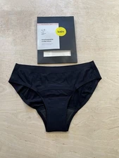 Knix Women’s Super Absorbency Leakproof Bikini Panties Sz Small Black