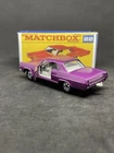 Matchbox Lesney 22 Purple Custom Superfast Pontiac Coupe Opening Doors Repro Box