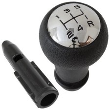 Schaltknauf Knauf + Adapter Hülse 5-Gang für Citroen C3 C4 C5 Xsara